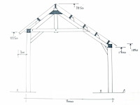 Kapschuur douglas afm 810x460x325cm bxdxh in cm - afbeelding 6 van  14