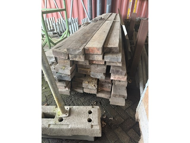 Kapschuur | gedemonteerd, staalconstructie - afbeelding 2 van  13
