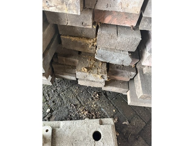 Kapschuur | gedemonteerd, staalconstructie - afbeelding 3 van  13