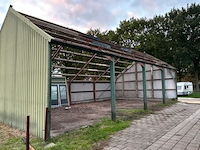 Kapschuur | gedemonteerd, staalconstructie - afbeelding 1 van  13