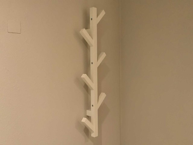 Kapstok en klok (4x) - afbeelding 6 van  7