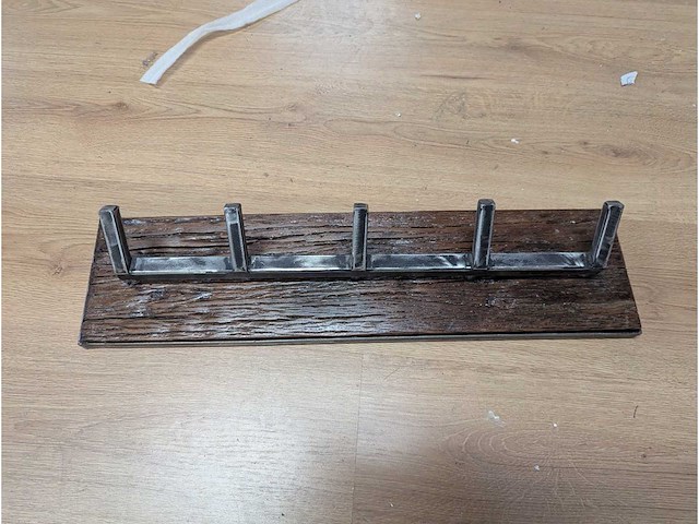 Kapstok oud hout - afbeelding 2 van  2