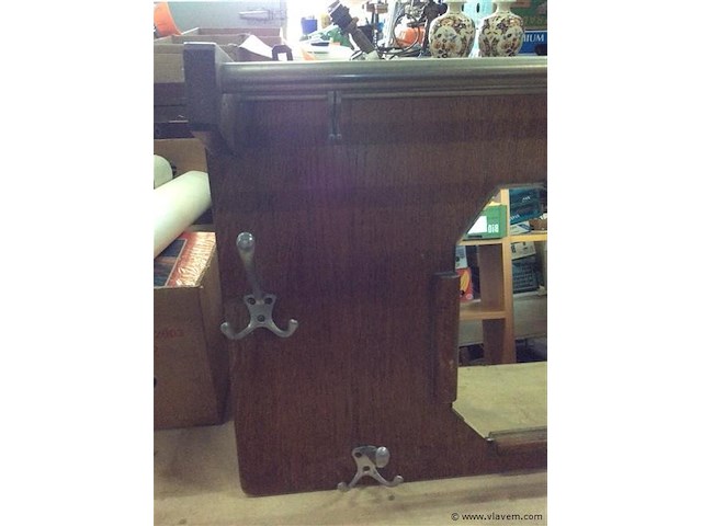 Kapstok vintage l:63 h:43 - afbeelding 2 van  2