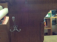 Kapstok vintage l:63 h:43 - afbeelding 2 van  2