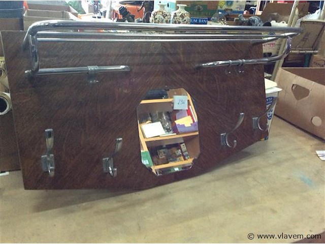 Kapstok vintage l:89 h:48 - afbeelding 1 van  2