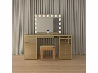 Kaptafel - vonato - 0 - kaptafel met spiegel en kruk - afbeelding 9 van  12