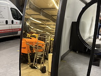 Kaptafel eiland, alpeda, round, zwart/goud - afbeelding 3 van  12