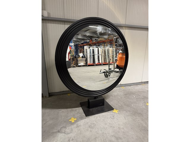 Kaptafel eiland alpeda, round, zwart/goud - afbeelding 10 van  13