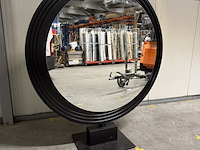 Kaptafel eiland alpeda, round, zwart/goud - afbeelding 10 van  13