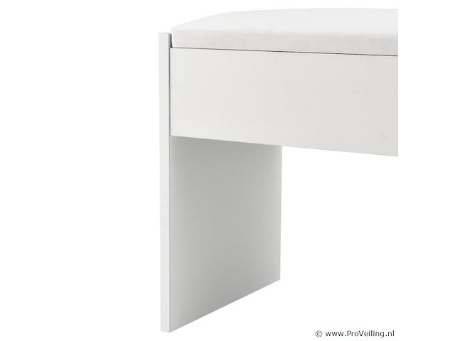 Kaptafel krukje melly wit - afbeelding 4 van  7