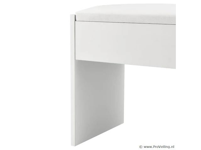 Kaptafel krukje melly wit - afbeelding 4 van  7