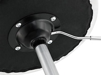 Kaptafel krukje tonia wit-zilver - afbeelding 8 van  10