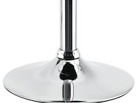 Kaptafel krukje tonia wit-zilver - afbeelding 10 van  10