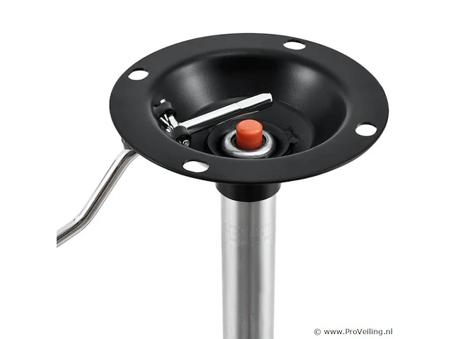Kaptafel krukje tonia wit-zilver - afbeelding 9 van  10