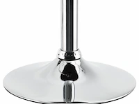 Kaptafel krukje tonia wit-zilver - afbeelding 10 van  10