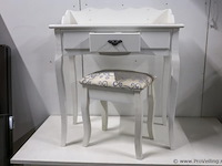 Kaptafel met kruk - afbeelding 1 van  3