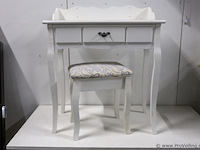 Kaptafel met kruk - afbeelding 1 van  3
