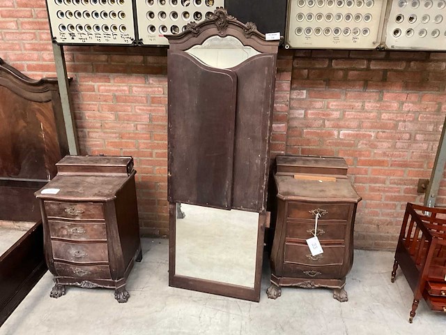 Kaptafel met spiegel - afbeelding 2 van  3