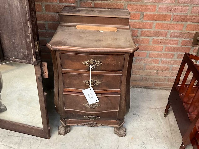 Kaptafel met spiegel - afbeelding 3 van  3