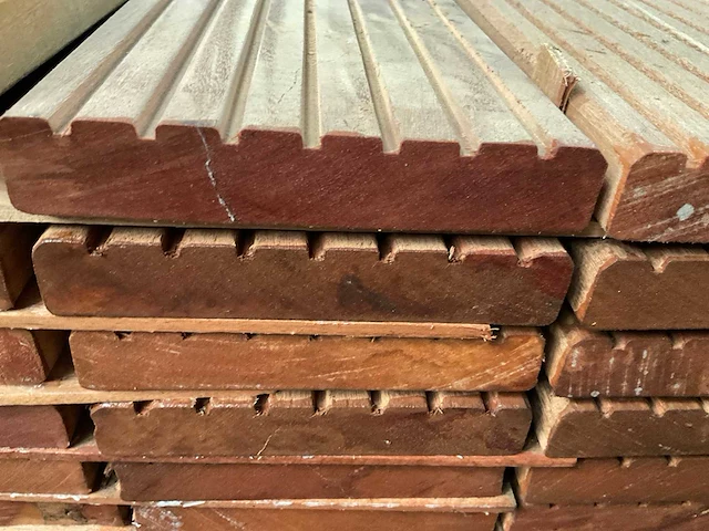 Kapur vlonderplank (126x) - afbeelding 5 van  5