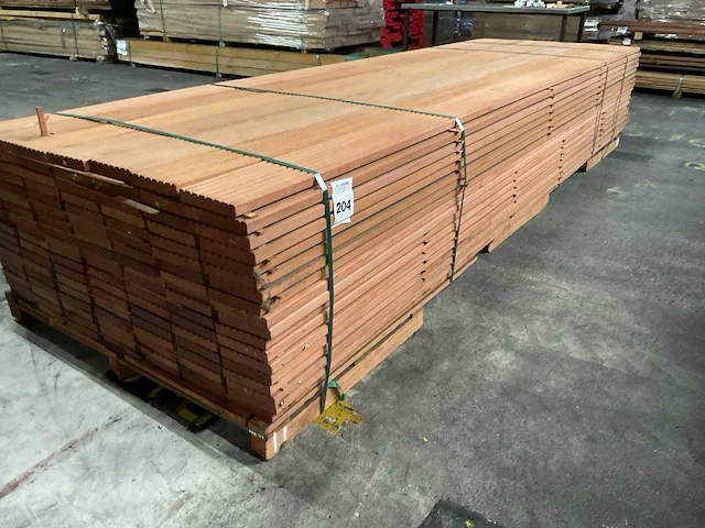 Kapur vlonderplank (126x) - afbeelding 1 van  5