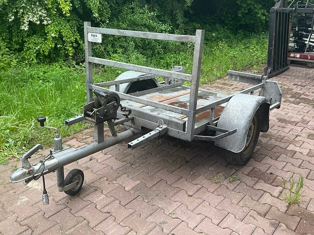 Kar trilplaat aanhangwagen - afbeelding 1 van  13