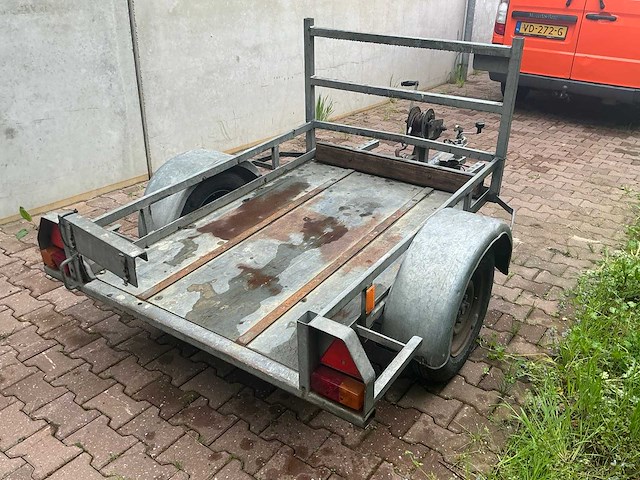 Kar trilplaat aanhangwagen - afbeelding 9 van  13