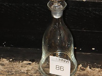 Karaf met dophoogte 31 cm. - afbeelding 2 van  2