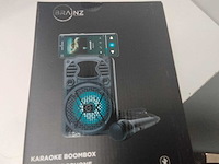 Karaoke boombox met microfoon (6x) - afbeelding 2 van  4