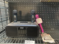 Karaoke set met microfoons - afbeelding 1 van  5