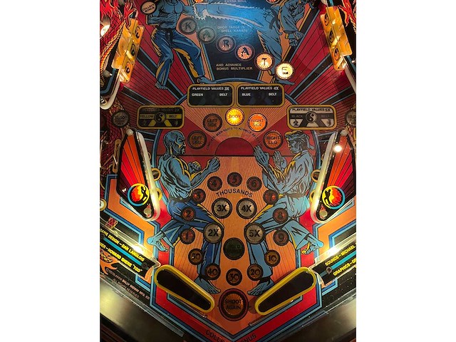 Karate fight - flipperkast - afbeelding 2 van  3