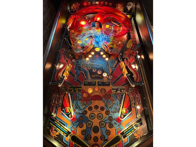 Karate fight - flipperkast - afbeelding 3 van  3