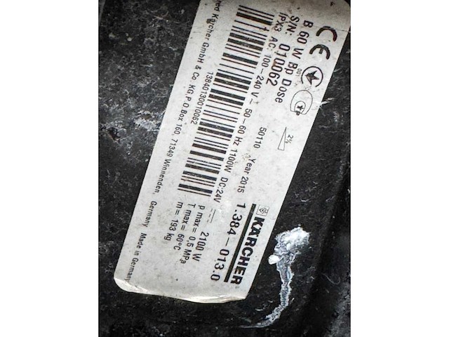 Karcher - - b 60 w bp dose - zelfrijdende veegmachine - afbeelding 3 van  5