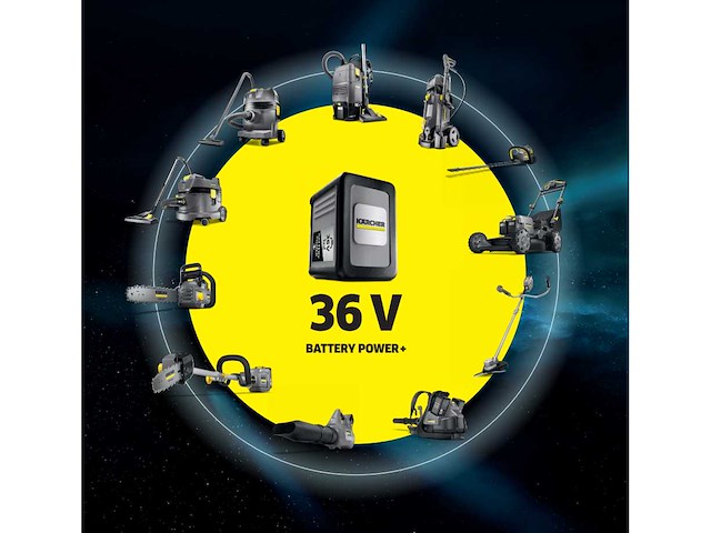 Karcher - 2026 - lm 530/36- li-on accu grasmaaier - afbeelding 10 van  12