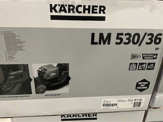 Karcher - 2026 - lm 530/36- li-on accu grasmaaier - afbeelding 10 van  15