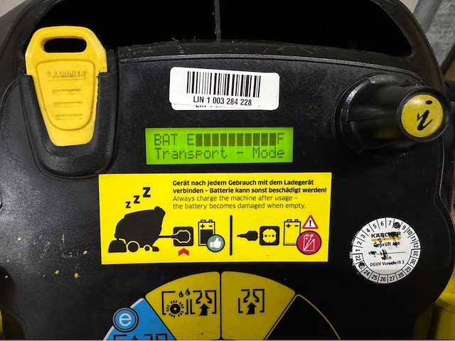 Karcher - b 60 w accu 2021 - zelfrijdende schrobmachine - afbeelding 12 van  12
