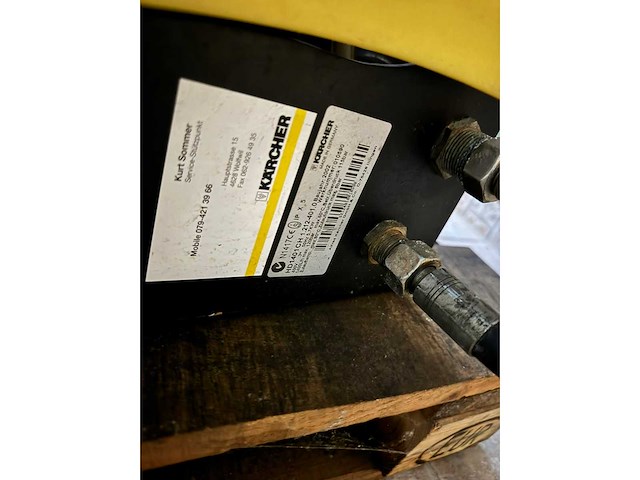 Kärcher - hd1401ch - high pressure-cleaner - 2002 (2x) - afbeelding 4 van  4