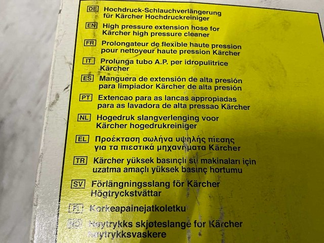 Karcher - hogedruk slangverlenging - afbeelding 9 van  9