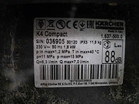 Karcher - k4 compact - hogedrukreiniger - afbeelding 4 van  4