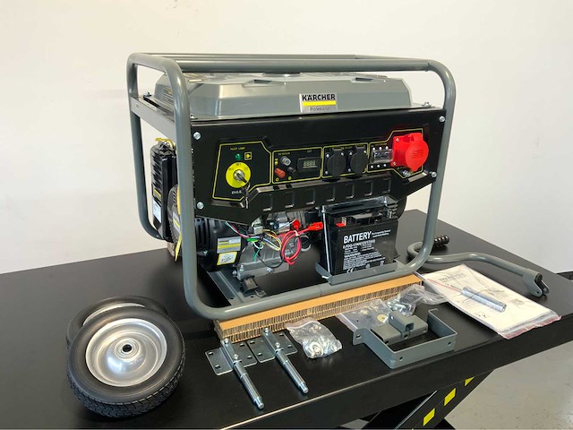Karcher - pgg 8/3 - stroomgenerator - aggregaat 7kw - 400v - tank 25l - 2026 - afbeelding 5 van  13