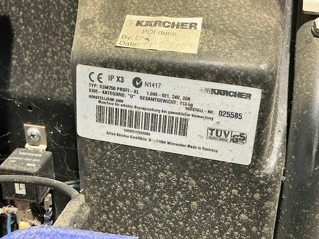 Kärcher 750 xl ksm veegmachine - afbeelding 11 van  15