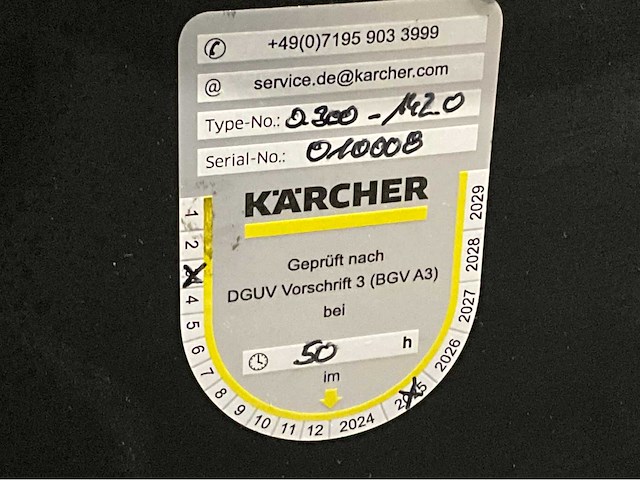 Karcher b150 r bp opzit schrob veeg/zuigmachine dubele borstels 54 uur ! - afbeelding 8 van  18
