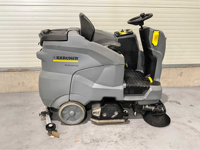 Karcher b150 r bp opzit schrob veeg/zuigmachine dubele borstels accu’s 2024 - afbeelding 14 van  17