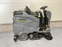 Karcher b150 r bp opzit schrob veeg/zuigmachine dubele borstels - afbeelding 13 van  15
