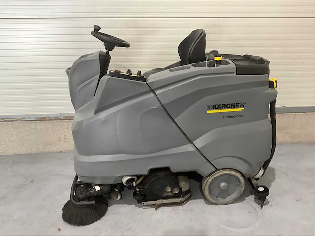 Karcher b150 r bp opzit schrob veeg/zuigmachine dubele borstels - afbeelding 6 van  9