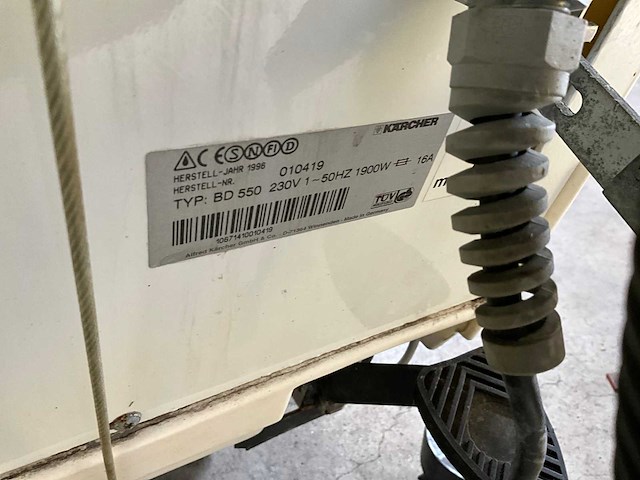 Kärcher bd550 vloerreiniger - afbeelding 8 van  8