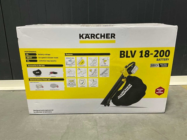 Karcher blv 18-200 bladzuiger - afbeelding 2 van  5