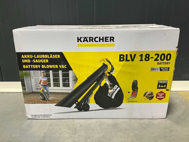 Karcher blv 18-200 bladzuiger - afbeelding 4 van  5