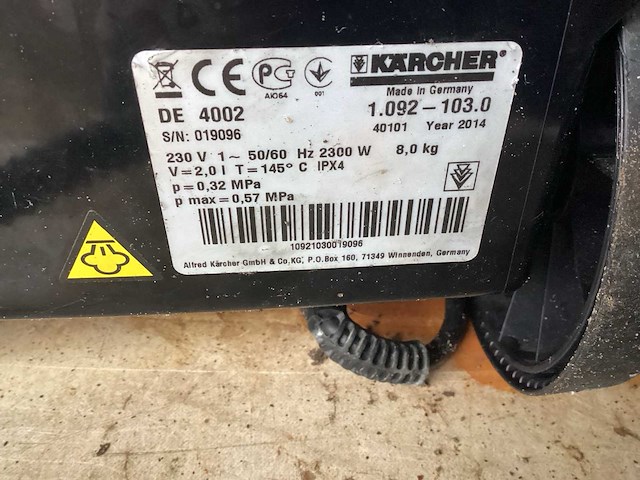 Kärcher de 4002 industriële stofzuiger - afbeelding 6 van  6