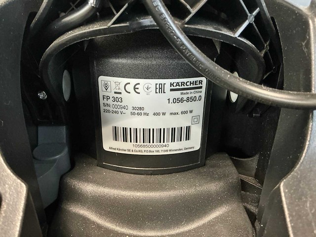 Kärcher fp 303 boenmachine - afbeelding 7 van  9